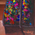 'Contemplation' - Pintura de sacerdote de pájaro acrílico expresionista espiritual firmada