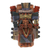 Ceramic decorative vase, 'Maya Urn' - Hand-Painted Folk Art Maya Ceramic Decorative Vase thumbail