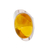 Amber cocktail ring, 'Gleaming Glam' - Sterling Silver Adjustable Cocktail Ring with Oval Amber (image 2c) thumbail