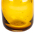 Porta incienso de vidrio soplado a mano - Porta Incienso Minimalista De Vidrio Reciclado Amarillo Soplado A Mano