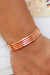 Copper cuff bracelet, 'Modern Magnificence' - High-Polished Modern Minimalist Copper Cuff Bracelet