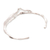 Sterling silver cuff bracelet, 'Aquatic Essence' - Semi-Abstract Water-Themed Sterling Silver Cuff Bracelet