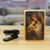 Decoupage wood plaque, 'Angel and Child' - Decoupage on Pinewood Antique Wall Plaque of Angel and Child
