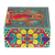 Decoupage wood decorative box, 'Our Lady of Guadalupe' - Our Lady of Guadalupe Decoupage on Pinewood Decorative Box