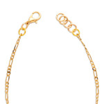 Gold-plated papier mache pendant bracelet, 'Blue Talavera Heart' - Gold-Plated Papier Mache Talavera Style Heart Bracelet