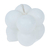 Wax candle, 'Quiet Bubbles' - Minimalist Bubble-Shaped White Wax Candle from Mexico