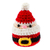 Crocheted decorative accent, 'Cute Santa' - Santa-Themed Crocheted Amigurumi Christmas Decorative Accent