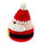 Crocheted decorative accent, 'Cute Santa' - Santa-Themed Crocheted Amigurumi Christmas Decorative Accent