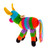 Adorno de ganchillo - Colorido Adorno Navideño De Ganchillo Con Temática De Piñata De Burro