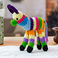 Crocheted ornament, Burro Piñata