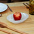 Plato snack ónix - Plato de aperitivo moderno ovalado de ónix blanco tallado a mano de México
