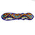Ceramic spoon rest, 'Hidalgo Fiesta' - Handcrafted Hacienda-Inspired Talavera Ceramic Spoon Rest