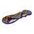 Ceramic spoon rest, 'Hidalgo Fiesta' - Handcrafted Hacienda-Inspired Talavera Ceramic Spoon Rest