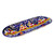Plato de cerámica - Plato de cerámica azul y amarillo de estilo Talavera de primavera