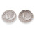 Silver cufflinks, 'Scorpio Totem' - Artisan-Made Scorpio Zodiac Sign-Themed Silver Cufflinks