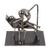 Recycled metal figurine, 'Dentist Appointment' - Eco-Friendly Dentist Figurine Made with Recycled Metal