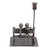 Recycled metal figurine, 'Lovers Bench' - Lovers on a Bench Eco-Friendly Recycled Metal Figurine