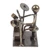 Recycled metal figurine, 'Drums Star' - Drummer-Themed Eco-Friendly Recycled Metal Figurine