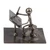 Recycled metal figurine, 'Architect at Work' - Recycled Metal Figurine of Architect Working on Plans