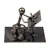 Recycled metal figurine, 'Architect at Work' - Recycled Metal Figurine of Architect Working on Plans