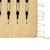 Zapotec wool rug, 'Beige Majesty' (2x3) - Zapotec-Inspired Vanilla and Black Fringed Wool Rug (2x3)