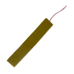 Cotton bookmark, 'Tale of Heritage' - Diamond-Patterned Olive Green and Mauve Cotton Bookmark