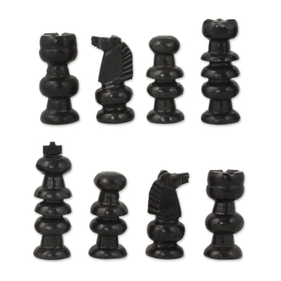 Schachspiel aus Onyx und Marmor - Schachspiel aus Onyx und Marmor