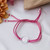 Art glass pendant bracelet, 'Sparkling Me' - Handcrafted Art Glass Pendant Bracelet with Faux Suede Cord