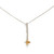 Collar colgante de citrino - Collar colgante de citrina y plata esterlina hecha en México