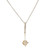 Collar colgante de citrino - Collar colgante de citrina y plata esterlina hecha en México