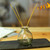 Glass incense diffuser, 'Fragrant Dew' (12 oz.) - Handmade Drop-Shaped 12 oz. Recycled Glass Incense Diffuser