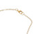 Gold-accented ceramic pendant necklace, 'Talavera Elegance' - Talavera Blue Ceramic Pendant Necklace with Gold Accents