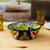 Cuenco de cerámica para servir - Tazón De Cerámica De Cerámica De Estilo Talavera Artesanal