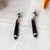 Wood and sterling silver dangle earrings, 'Sylvan Puissance' - Artisan-Made Bocote Wood and Sterling Silver Dangle Earrings