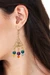 Gold-plated amethyst and agate filigree dangle earrings, 'Jewels of Spring' - 14k Gold-Plated Colorful Multi-Gemstone Filigree Earrings