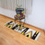 Zapotec wool table runner, 'Ancestral Lightning' (medium) - Geometric-Patterned Yellow and Beige 100% Wool Table Runner