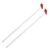 Handblown recycled glass drink stirrers, 'Chili Pepper Cheers' (pair) - Pair of Handblown Recycled Glass Chili Pepper Drink Stirrers