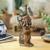 Ceramic sculpture, 'Offering to Tlaloc' - Offering to Aztec God Tlaloc-Themed Ceramic Sculpture