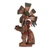 Ceramic sculpture, 'Offering to Tlaloc' - Offering to Aztec God Tlaloc-Themed Ceramic Sculpture