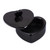 Marble decorative box, 'My Heart is Yours' - Heart-Themed Carved Black Marble Decorative Jewelry Box
