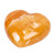 Onyx home accent, 'You Own my Heart' - Hand-Carved Brown Onyx Home Accent with Heart Design