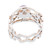 Amethyst cocktail ring, 'Mesmerizing Purple' - Amethyst Sterling Silver Cocktail Ring with Openwork Accents