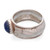 Lapis lazuli cocktail ring, 'Sophisticated Blue' - Modern Sterling Silver Cocktail Ring with Lapis Lazuli Stone