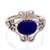Lapis lazuli cocktail ring, 'Symphony in Blue' - Lapis Lazuli Silver Cocktail Ring with Openwork Accents