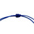 Lapis lazuli and silk tassel bracelet, 'Tassel of Truth' - Blue Silk and Lapis Lazuli Tassel Bracelet Made in Mexico