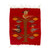Zapotec wool table mat, 'Red Bird Kingdom' - Red Handwoven Zapotec Style Bird Decorative Wool Table Mat