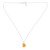 Gold-plated pendant necklace, 'Marine Golden' - Handmade Polished 18k Gold-Plated Seashell Pendant Necklace