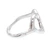Sterling silver band ring, 'Heart Light' - Romantic-Themed Sterling Silver Heart Band Ring from Mexico