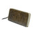 Leather wallet, 'Floral Pattern in Green' - Green Leather Wallet with Embossed Floral and Leaf Designs