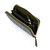 Leather wallet, 'Floral Pattern in Green' - Green Leather Wallet with Embossed Floral and Leaf Designs